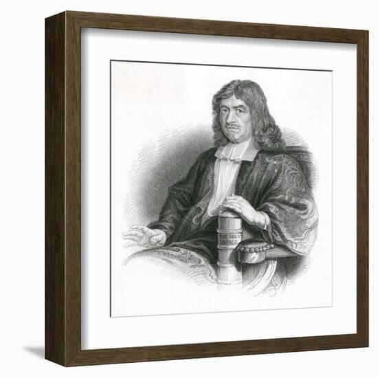 Bunyan with the Bible-S Freeman-Framed Art Print