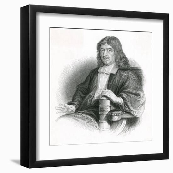 Bunyan with the Bible-S Freeman-Framed Art Print