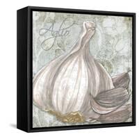 Buon Appetito Garlic-Megan Aroon Duncanson-Framed Stretched Canvas