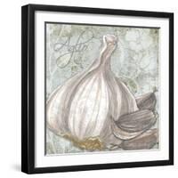 Buon Appetito Garlic-Megan Aroon Duncanson-Framed Giclee Print