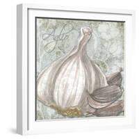 Buon Appetito Garlic-Megan Aroon Duncanson-Framed Giclee Print