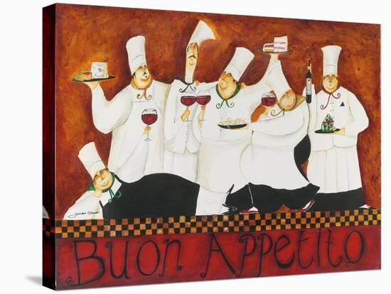 Buon Appetito-Jennifer Garant-Stretched Canvas