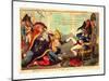 Buonaparte at Rome Giving Audience in State-null-Mounted Giclee Print