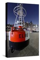 Buoy 'Elbe 1', Hafencity, Hanseatic City of Hamburg, Germany-Axel Schmies-Stretched Canvas