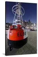 Buoy 'Elbe 1', Hafencity, Hanseatic City of Hamburg, Germany-Axel Schmies-Stretched Canvas