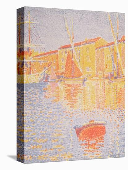 Buoy, Port of St. Tropez, 1894-Paul Signac-Stretched Canvas