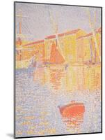 Buoy, Port of St. Tropez, 1894-Paul Signac-Mounted Giclee Print