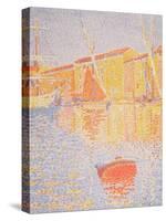 Buoy, Port of St. Tropez, 1894-Paul Signac-Stretched Canvas