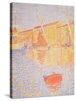 Buoy, Port of St. Tropez, 1894-Paul Signac-Stretched Canvas