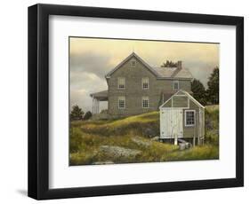 Buoy Shed-Jerry Cable-Framed Giclee Print