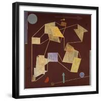 Buoyancy and Displacement (Soaring)-Paul Klee-Framed Giclee Print