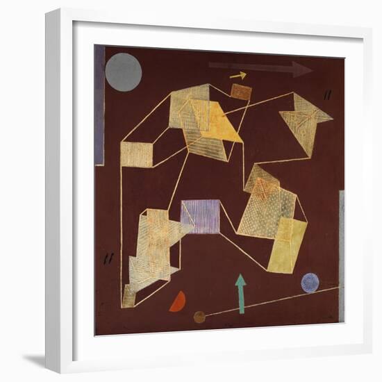 Buoyancy and Displacement (Soaring)-Paul Klee-Framed Giclee Print