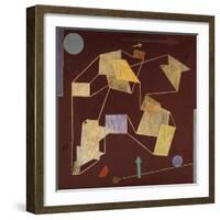 Buoyancy and Displacement (Soaring)-Paul Klee-Framed Giclee Print