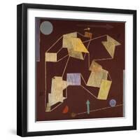 Buoyancy and Displacement (Soaring)-Paul Klee-Framed Giclee Print