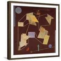 Buoyancy and Displacement (Soaring)-Paul Klee-Framed Giclee Print