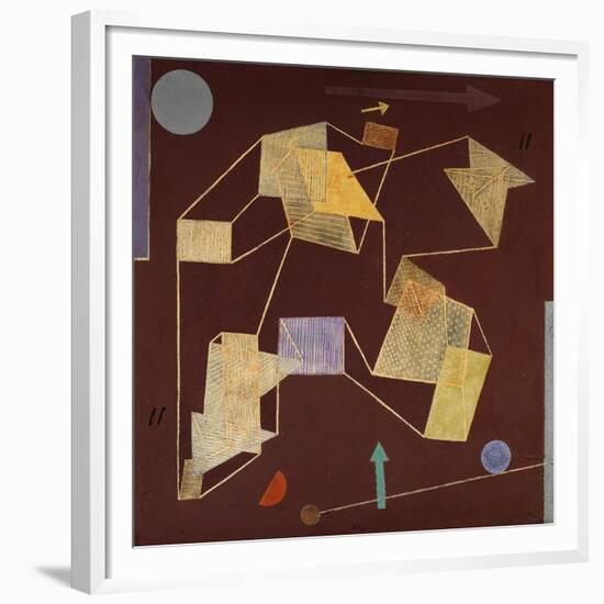 Buoyancy and Displacement (Soaring)-Paul Klee-Framed Giclee Print