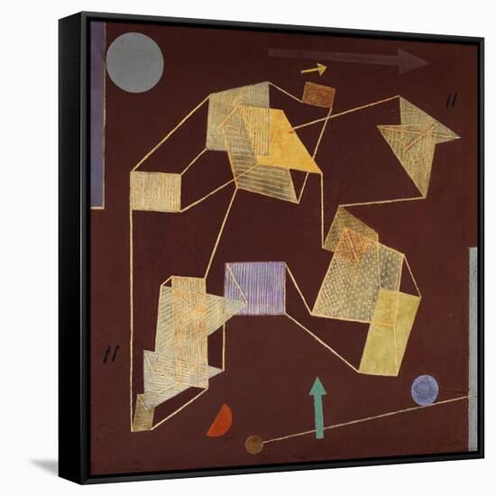 Buoyancy and Displacement (Soaring)-Paul Klee-Framed Stretched Canvas