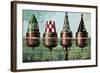 Buoys-Escott-Framed Giclee Print