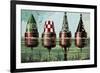 Buoys-Escott-Framed Giclee Print