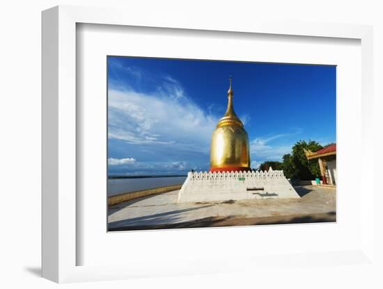 Bupaya Pagoda, Bagan (Pagan), Myanmar (Burma), Asia-Christian Kober-Framed Photographic Print
