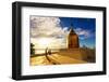 Buphaya Pagoda in Bagan, Myanmar at Sunset.-Richard Yoshida-Framed Photographic Print