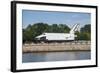Buran Space Shuttle Test Vehicle in the Gorky Park on the Moscow River, Moscow, Russia, Europe-Michael Runkel-Framed Photographic Print