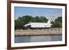 Buran Space Shuttle Test Vehicle in the Gorky Park on the Moscow River, Moscow, Russia, Europe-Michael Runkel-Framed Photographic Print