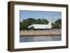 Buran Space Shuttle Test Vehicle in the Gorky Park on the Moscow River, Moscow, Russia, Europe-Michael Runkel-Framed Photographic Print