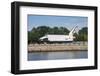 Buran Space Shuttle Test Vehicle in the Gorky Park on the Moscow River, Moscow, Russia, Europe-Michael Runkel-Framed Photographic Print