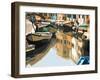 Burano Boats-Shelley Lake-Framed Premium Giclee Print