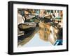 Burano Boats-Shelley Lake-Framed Premium Giclee Print