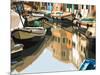 Burano Boats-Shelley Lake-Mounted Art Print