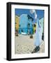 Burano, Island Near Venice, Veneto, Italy-Ethel Davies-Framed Photographic Print