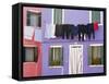 Burano Island, Venice, Veneto, Italy, Europe-Richard Cummins-Framed Stretched Canvas