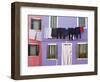 Burano Island, Venice, Veneto, Italy, Europe-Richard Cummins-Framed Photographic Print