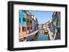 Burano's Colored Houses-topdeq-Framed Photographic Print
