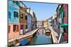Burano's Colored Houses-topdeq-Mounted Photographic Print