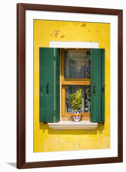 Burano, Veneto, Italy-Russ Bishop-Framed Premium Photographic Print