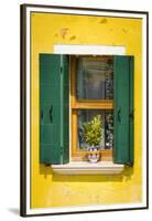 Burano, Veneto, Italy-Russ Bishop-Framed Premium Photographic Print