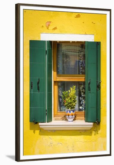 Burano, Veneto, Italy-Russ Bishop-Framed Premium Photographic Print