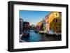 Burano, Venice, Italy, Europe-Mark A Johnson-Framed Photographic Print