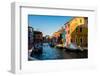 Burano, Venice, Italy, Europe-Mark A Johnson-Framed Photographic Print