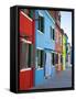 Burano, Venice, Italy-Jon Arnold-Framed Stretched Canvas