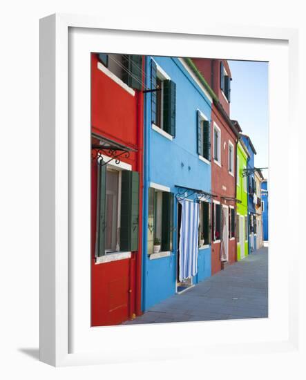 Burano, Venice, Italy-Jon Arnold-Framed Photographic Print