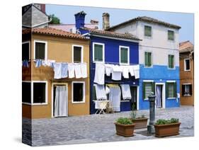 Burano, Venice, Veneto, Italy-Guy Thouvenin-Stretched Canvas