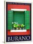 Burano Window, Italy 11-Anna Siena-Stretched Canvas