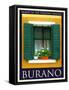 Burano Window, Italy 12-Anna Siena-Framed Stretched Canvas