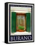 Burano Window, Italy 13-Anna Siena-Framed Stretched Canvas