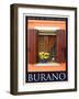 Burano Window, Italy 14-Anna Siena-Framed Giclee Print
