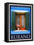 Burano Window, Italy 15-Anna Siena-Framed Stretched Canvas